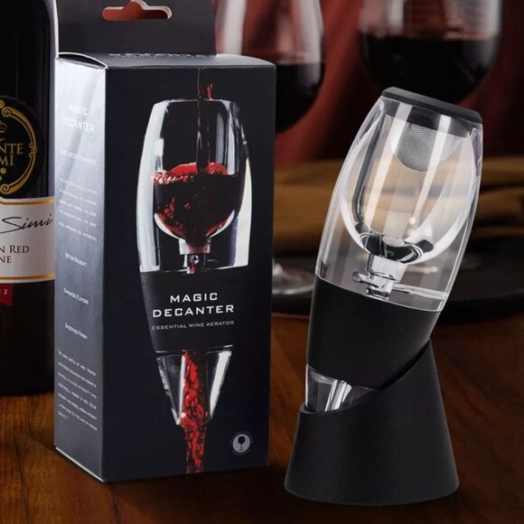 Portable Red Wine Decanter Aerator Bar Accessories Wine Whisky QuickDecanter1Set - Picture 12 of 12